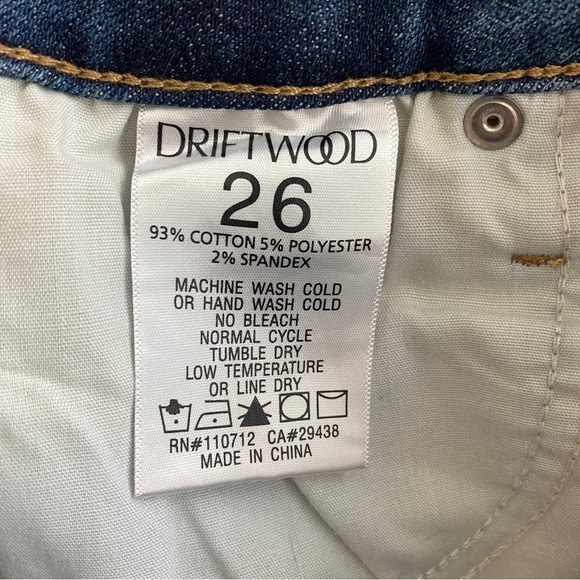 DRIFTWOOD Jackie Jeans tribal print Size 26 - Picture 6 of 6